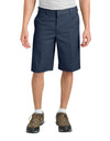 Dickies Boys Adult Sized Classic Fit Flat Front Shorts