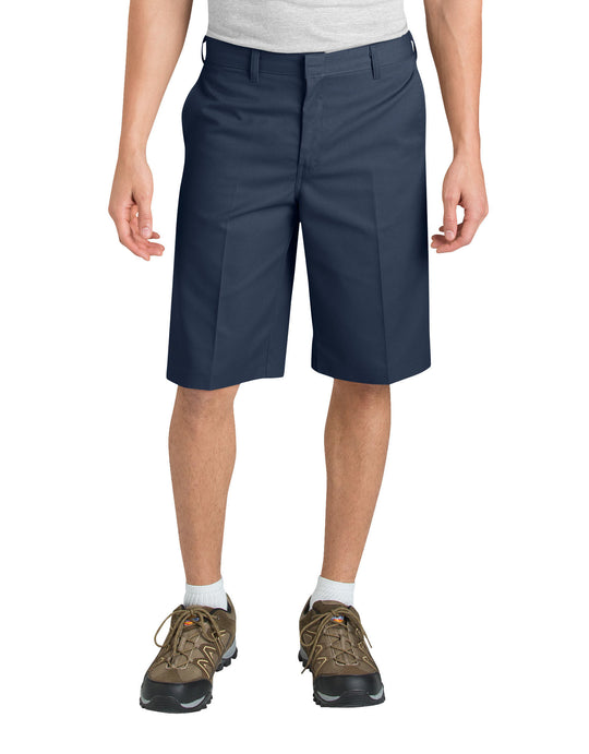 Dickies Boys Adult Sized Classic Fit Flat Front Shorts