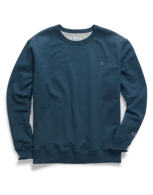 Champion Men`s Powerblend Fleece Pullover Crew