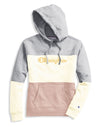 Champion Womens Powerblend Colorblock Hoodie