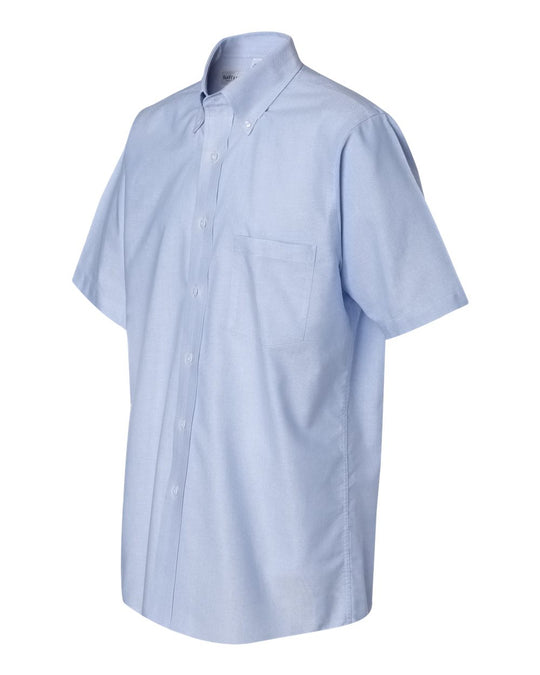 Van Heusen Mens Short Sleeve Oxford Shirt