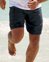 Burnside Solid Board Shorts, 40, Black