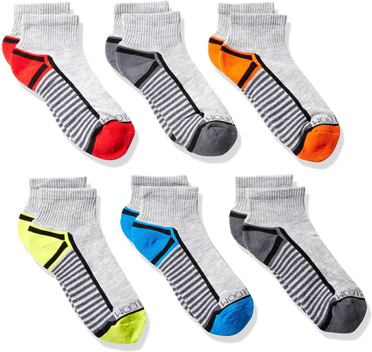 Fruit Of The Loom Boys 7 Pack Everyday Active Ankle Socks