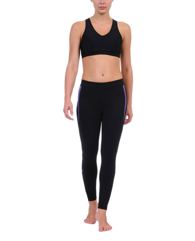 Danskin Women`s Training Moisture-Wicking Scuba Sleek Running Tight/Legging