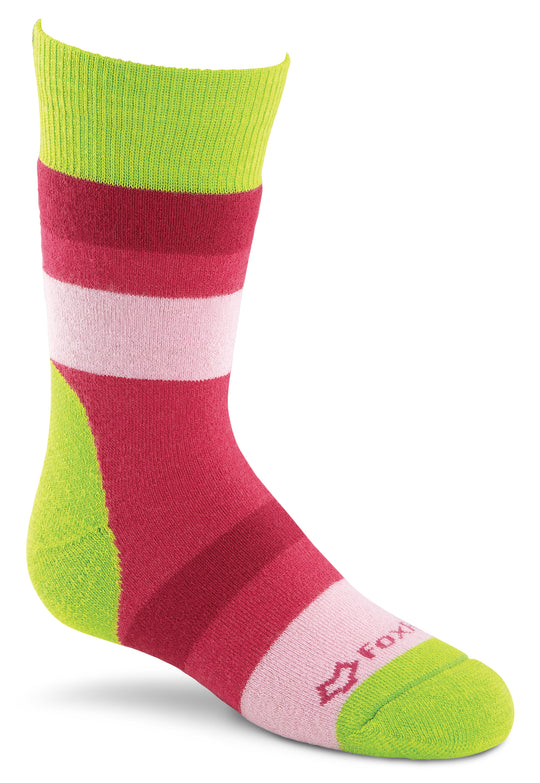 Fox River Arctic Stripe Kids Medium weight Mid-calf Boot Socs