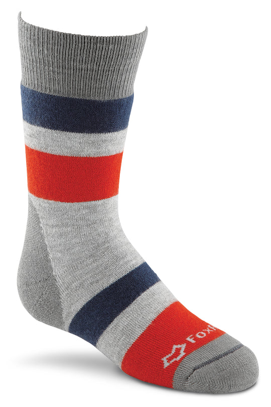 Fox River Arctic Stripe Kids Medium weight Mid-calf Boot Socs