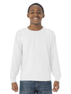 Jerzees Youth DRI-POWER Active Long Sleeve Crew T-Shirt