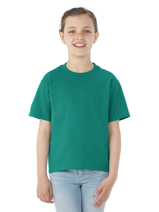 Jerzees Youth DRI-POWER Active Short Sleeve Crew T-Shirt