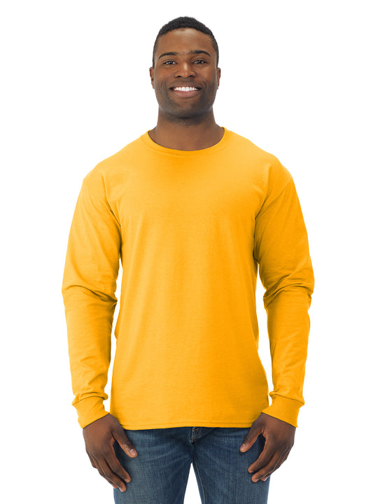 Jerzees Mens DRI-POWER Active Long Sleeve Crew T-Shirt