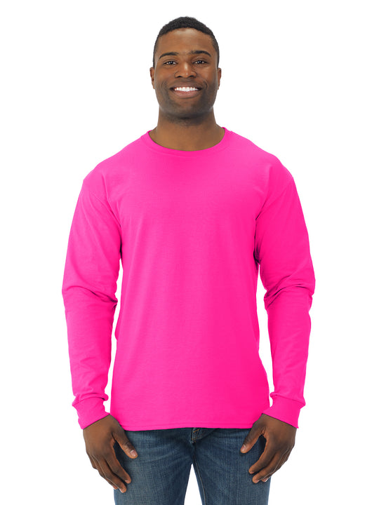 Jerzees Mens DRI-POWER Active Long Sleeve Crew T-Shirt