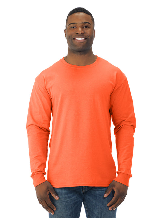 Jerzees Mens DRI-POWER Active Long Sleeve Crew T-Shirt