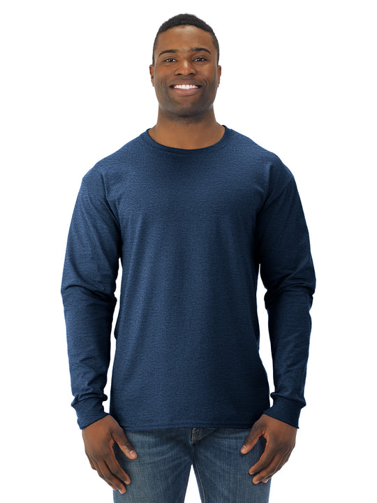 Jerzees Mens DRI-POWER Active Long Sleeve Crew T-Shirt