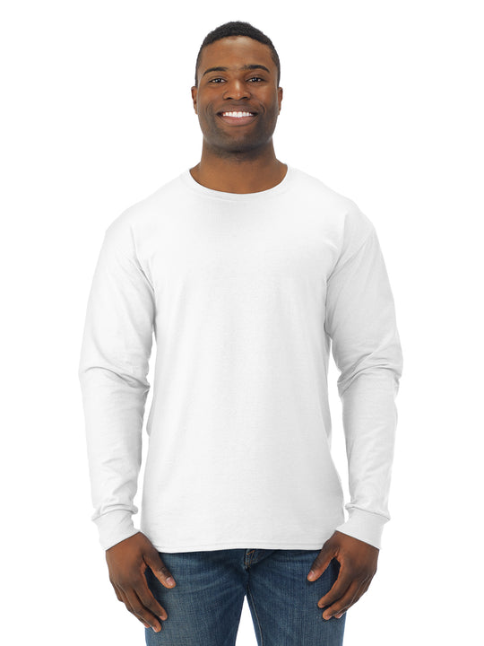 Jerzees Mens DRI-POWER Active Long Sleeve Crew T-Shirt