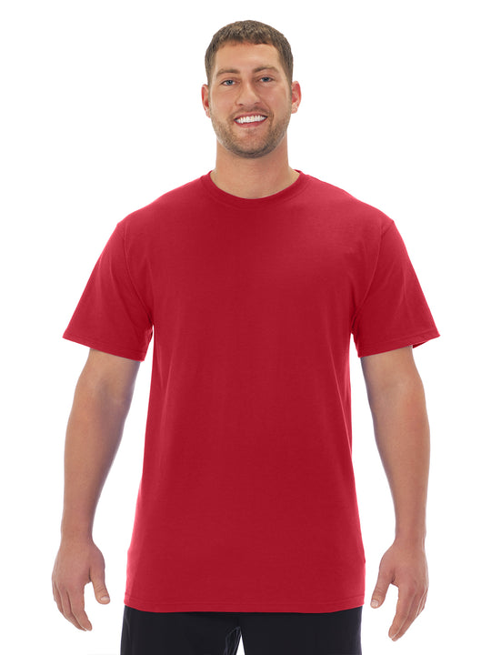 Jerzees Mens DRI-POWER Active Tall Sizes Short Sleeve Crew T-Shirt