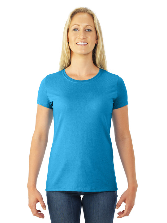 Jerzees Womens DRI-POWER Active Short Sleeve Crew T-Shirt