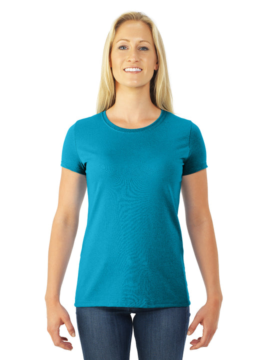 Jerzees Womens DRI-POWER Active Short Sleeve Crew T-Shirt