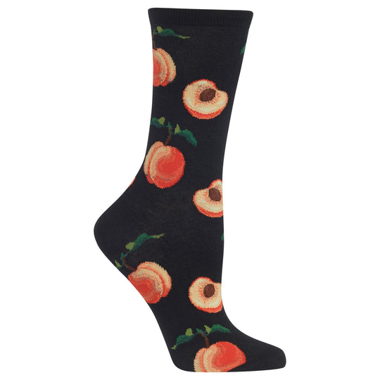 Hot Sox Womens Peaches Crew Socks