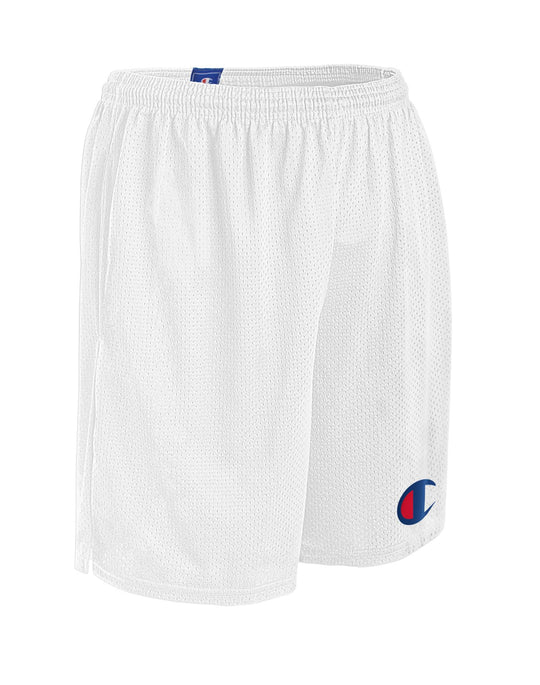 Champion Mens Long Mesh Shorts with Pockets