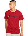 Champion Mens Classic Short-Sleeve Jersey Tee, L, Granite Heather