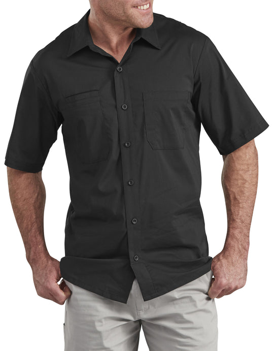 Dickies Mens Temp-iQ Performance Cooling Woven Short Sleeve Shirt