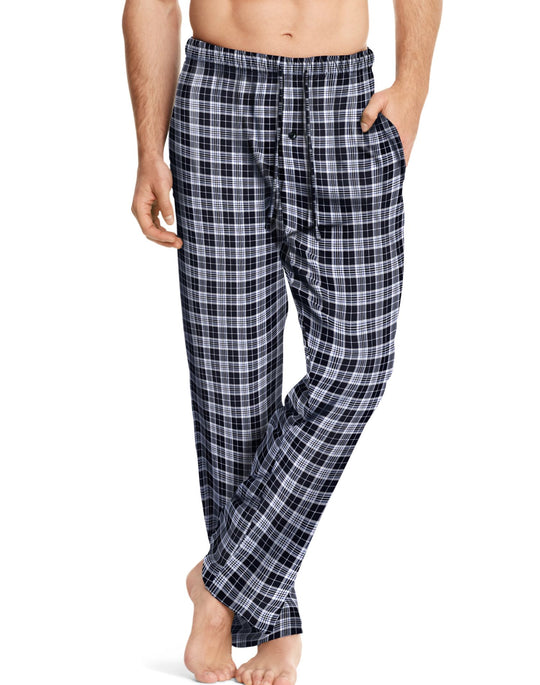 Hanes Men`s ComfortSoft Cotton Printed Lounge Pants