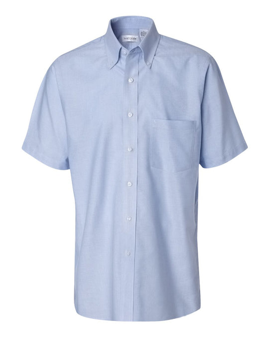 Van Heusen Mens Short Sleeve Oxford Shirt