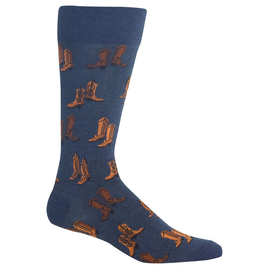 Hot Sox Mens Boots Crew Socks
