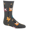 Hot Sox Kids Guitars Crew Socks