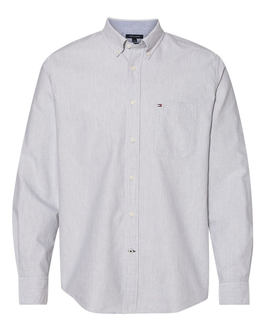 Tommy Hilfiger Mens New England Solid Oxford Shirt 13H1864