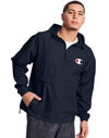 Champion Mens Stadium Packable Jacket, L, Black