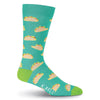 K. Bell Mens Tacos Crew Socks