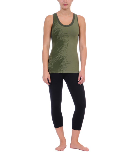 Danskin Women`s Yoga Whisper Racerback Tank Top