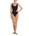 Danskin Women`s NYCB Collection Dual Open Back Detail Tank Leotard