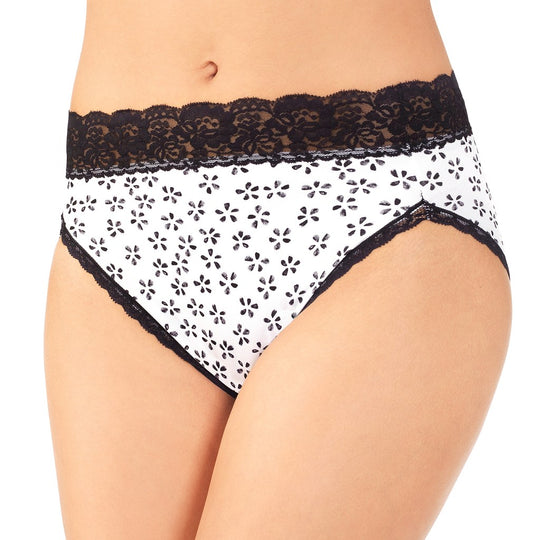 Vanity Fair Flattering Lace Women`s Hi-Cut Brief