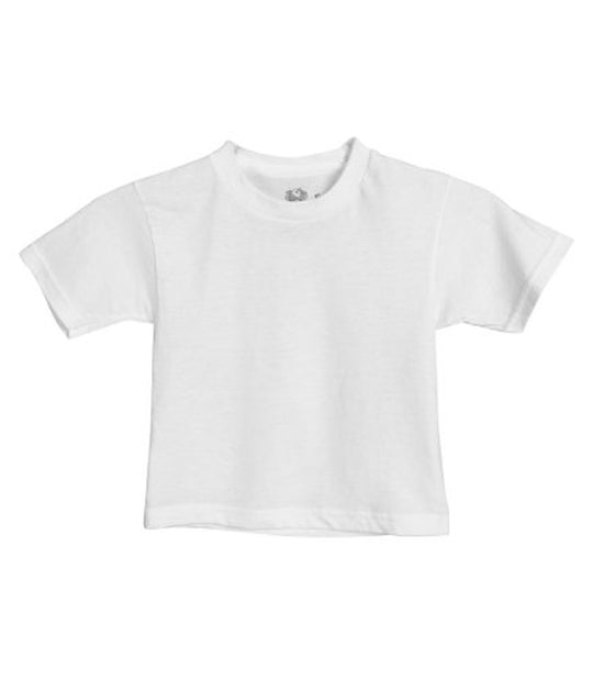 Fruit of the Loom Simply Fits Better Toddler Boys` 3pk White Crew