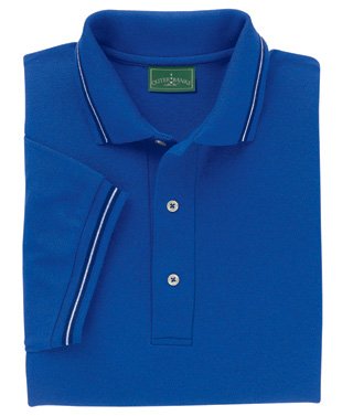 Outer Banks Men's Nautical Stripe Pique Polo