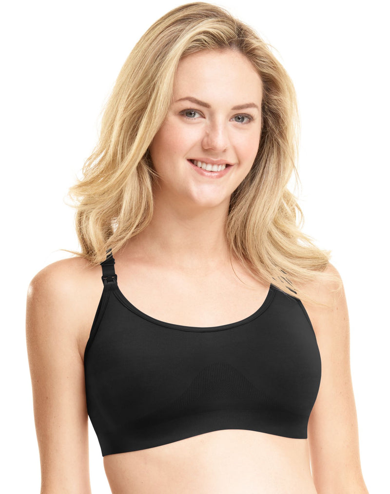 Playtex Womens Nursing Seamless Racerback Wirefree Crop Bra
