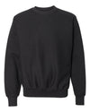Weatherproof Mens Cross Weave Sweatshirt 7788, L, Black