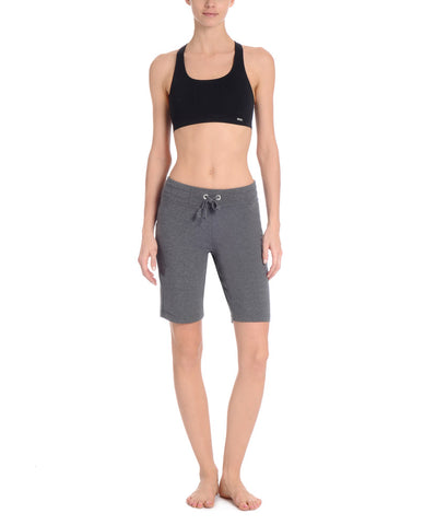 Danskin Women`s Yoga Pin-tuck Posies Short