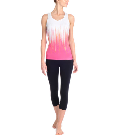 Danskin Women`s Training Luminous Mesh Detail Tank Top
