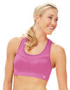Champion Double Dry Women's Seamless Racer-Back Medium Control Sports Bra