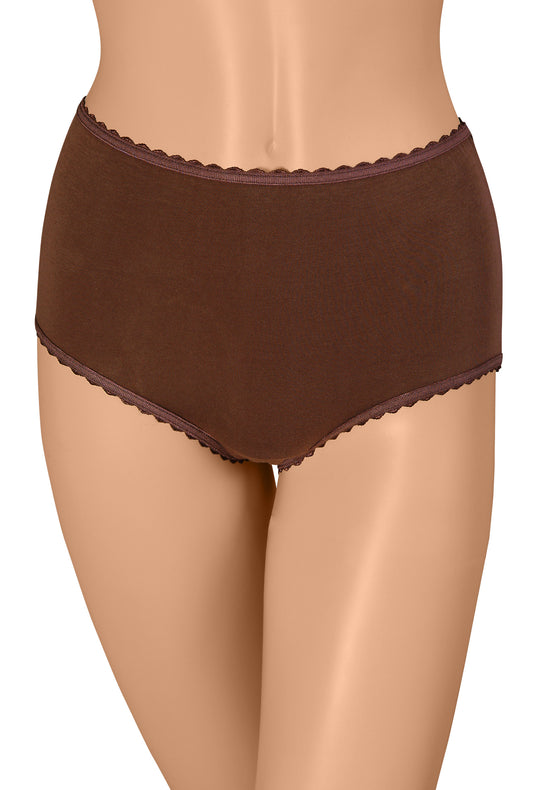 Gemsli Ultra Comfort Cotton Briefs, Solid Color, 3 Pair Pack