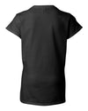 Gildan Ladies Softstyle V-Neck T-Shirt, L, White