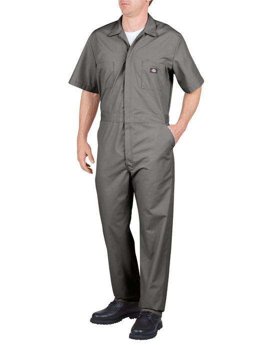 Dickies Mens Short Sleeve Poplin Coveralls