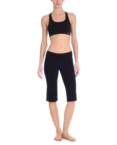 Danskin Women`s Active Sleek Fit Crop Pant
