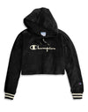 Champion Life Womens Corduroy Cropped Hoodie