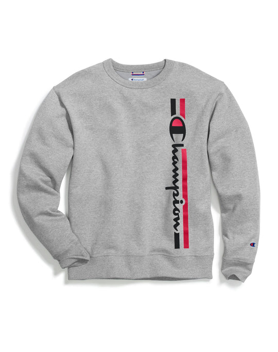Champion Mens Powerblend Fleece Crew