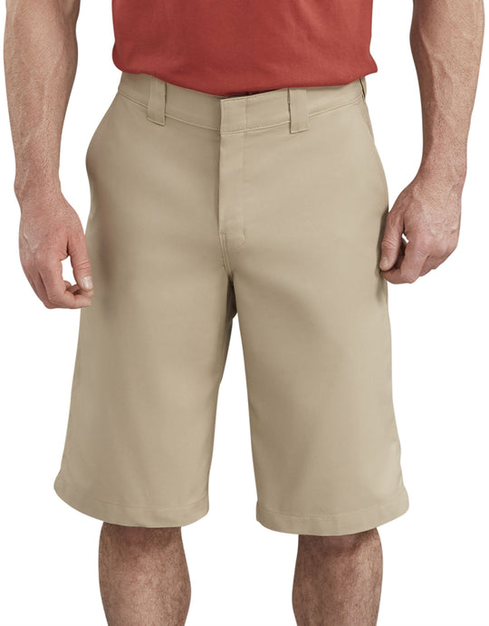 Dickies Mens 13" FLEX Active Waist Flat Front Shorts