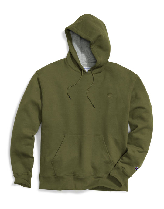 Champion Men`s Powerblend Fleece Pullover Crew