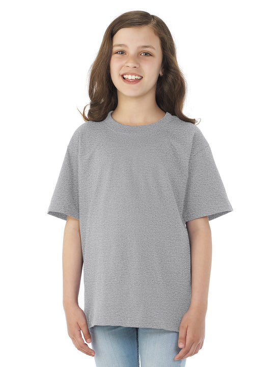 Jerzees Youth HiDENSI-T Short Sleeve Crew T-Shirt